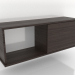 Modelo 3d Prateleira suspensa SHELF (com 1 seção aberta à esquerda) 1000 mm (nogueira de freixo) - preview