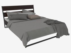 Lit double Trisil avec draps Gasp (218х165)