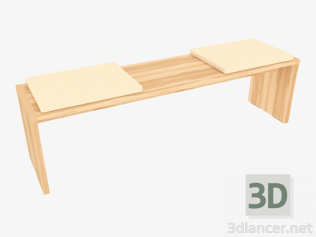 modello 3D Panchina (3705-60) - anteprima