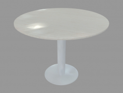 Mesa de jantar (cinza manchado branco D100)