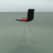 3d model Bar stool 0498 (with front trim, polypropylene PO00109) - preview