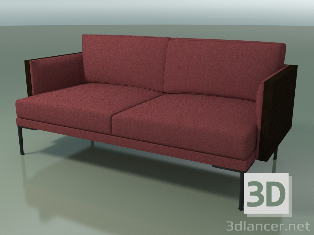 3D Modell Doppelsofa 5227 (Wenge) - Vorschau