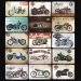 Láminas de Hojalata Vintage - Motocicletas, Bicicletas 3D modelo Compro - render