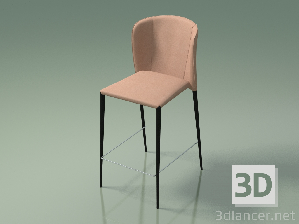 3d model Silla media barra Arthur (110136, capuchino) - vista previa