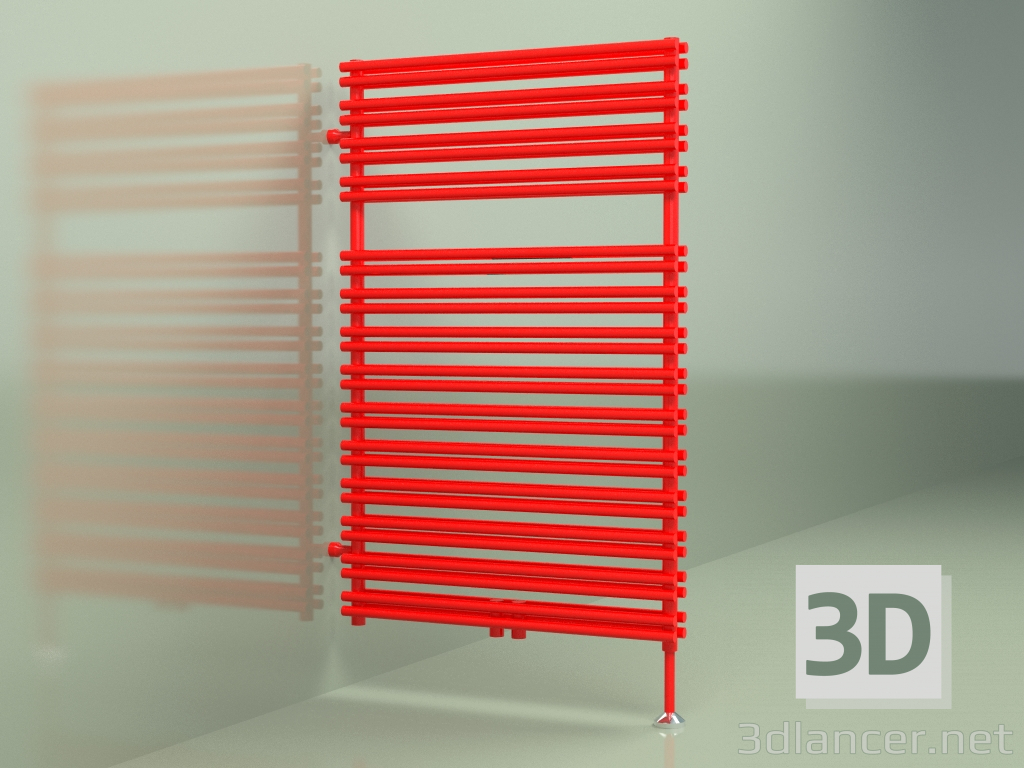 3d model Heated towel rail - Mauritius (MAU 12 07, RAL - 3026) - preview