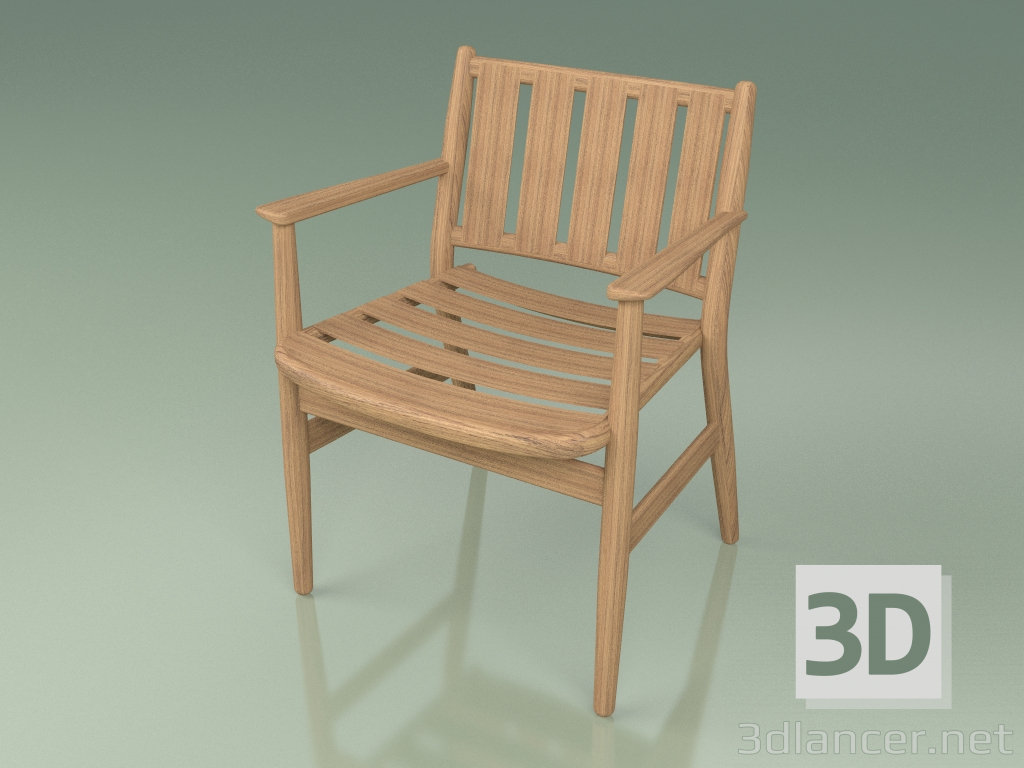 modello 3D Sedia 001 - anteprima