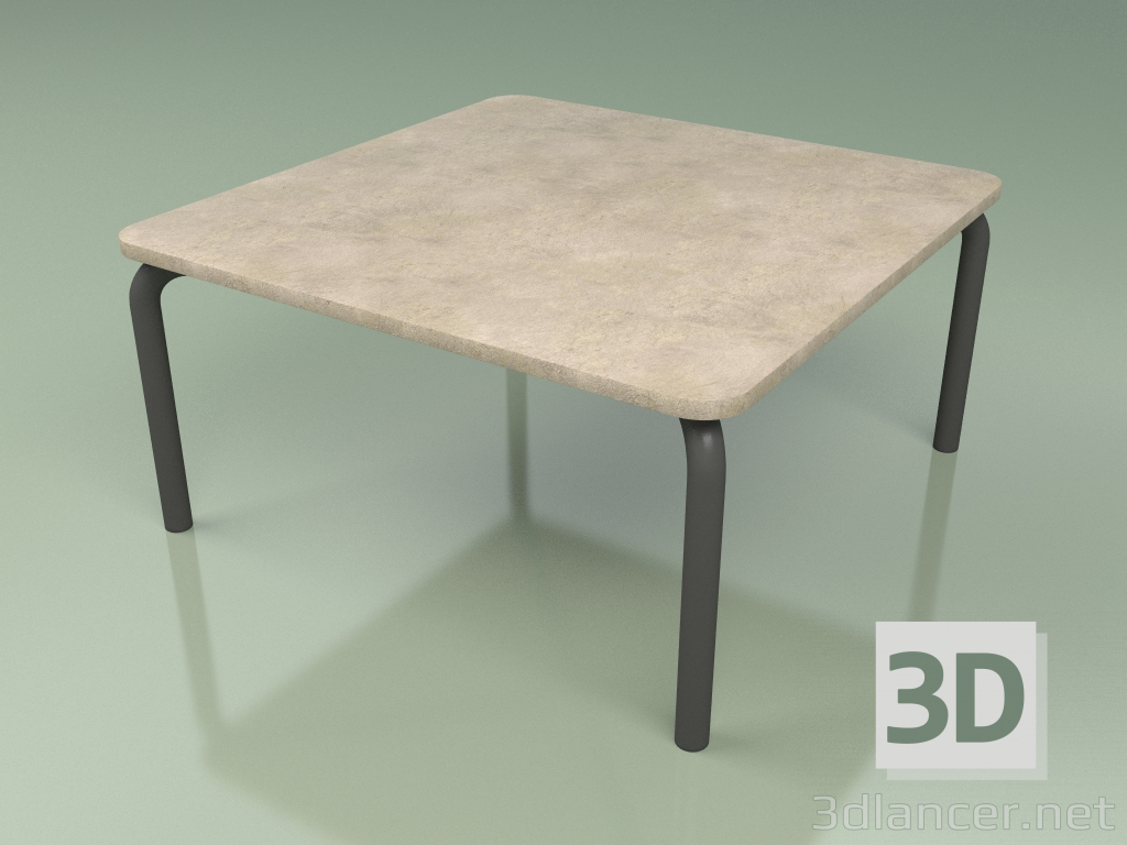 3D Modell Couchtisch 005 (Metal Smoke, Farsena Stone) - Vorschau