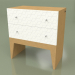 3d model Bedside table STILL NEW 2 (ral 9003 freza zvezda dub) - preview