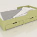 3d model Cama MODO CR (BDDCR0) - vista previa