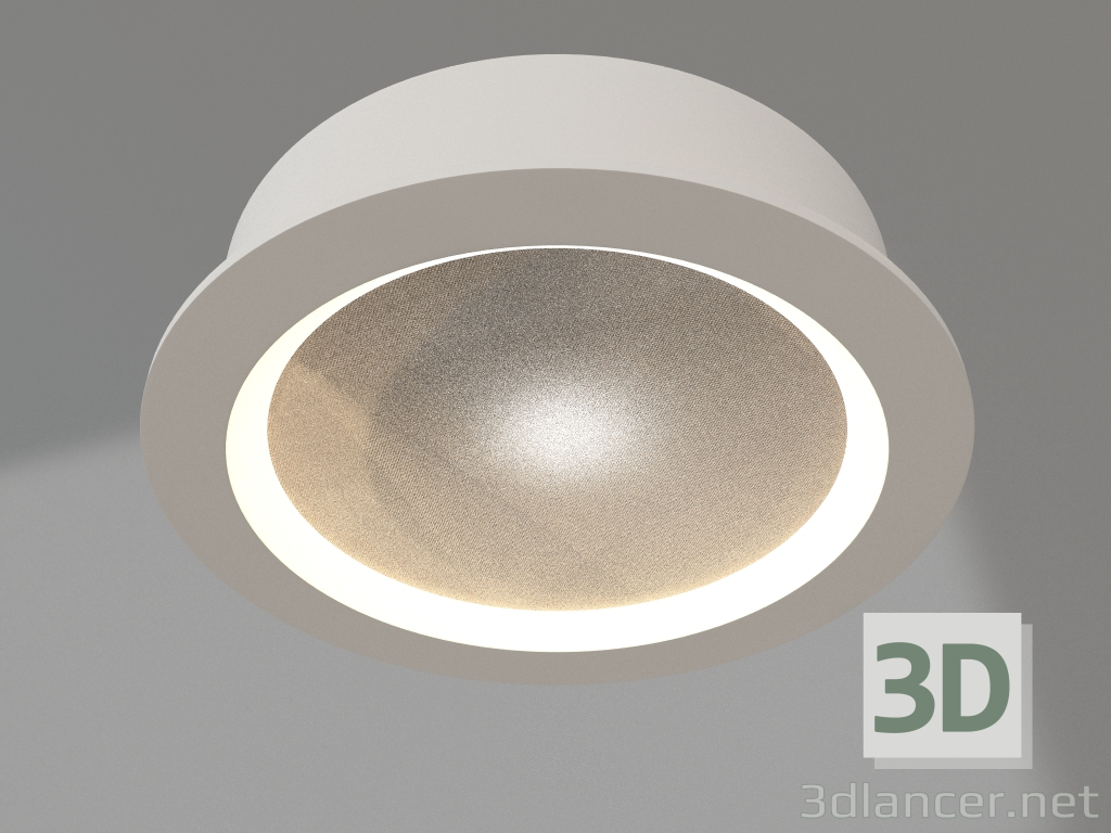 3d model Lámpara LED LTD-220WH-FROST-30W - vista previa