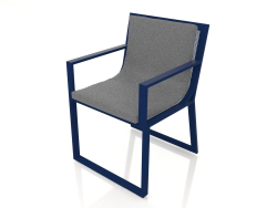 Chaise de salle à manger (bleu nuit)