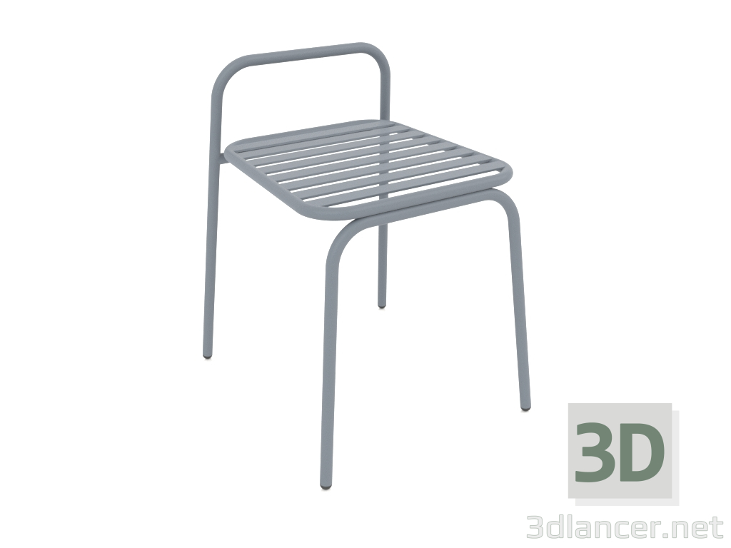 3d model Chair with a low back Dvornyag (Dove) - preview