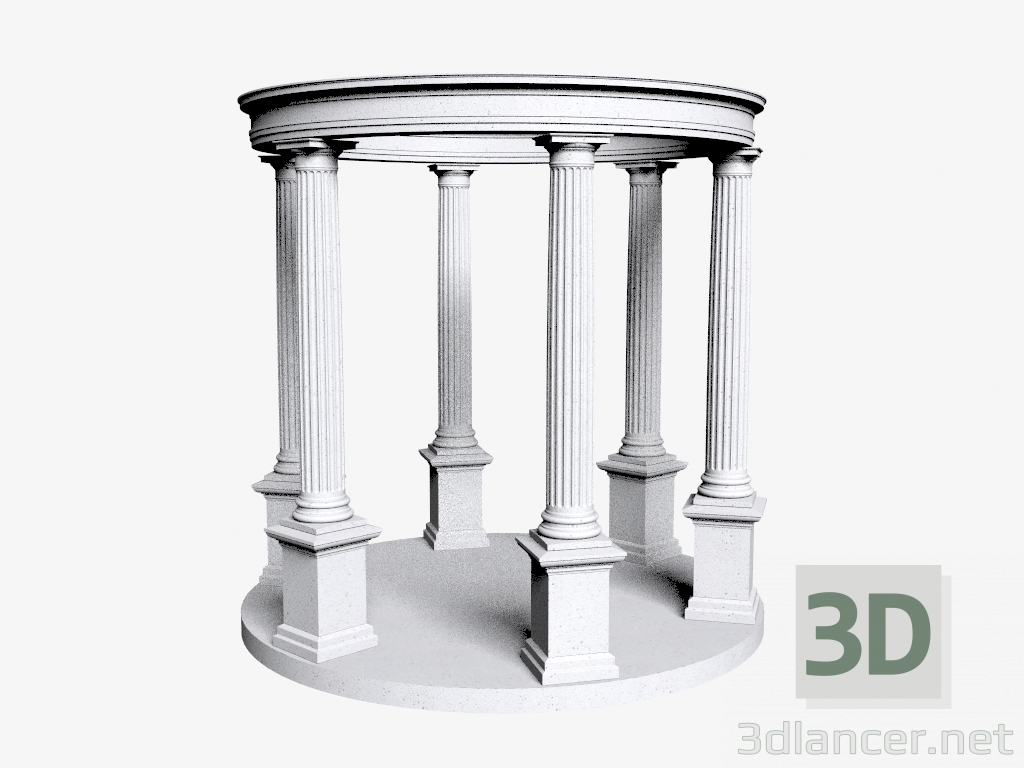 3d model Rotonda (LR320B) - vista previa