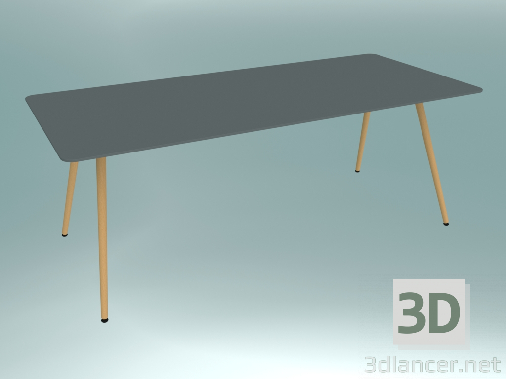 Modelo 3d Mesa de conferência (SAMC1 LW04, 2000x900x740 mm) - preview