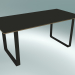 3d model Mesa 70/70, 170x85cm (negro) - vista previa