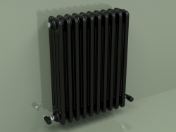 Radiator TESI 4 (H 600 10EL, Black - RAL 9005)