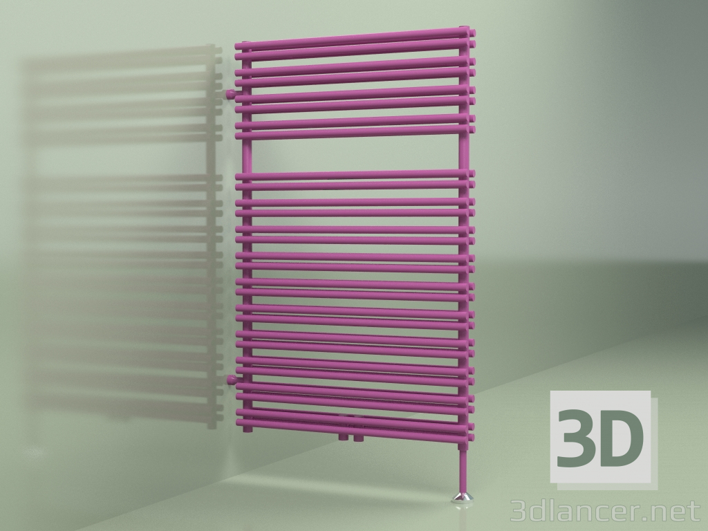 3d model Heated towel rail - Mauritius (MAU 12 07, RAL - 4006) - preview