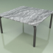 3d model Mesa de centro 005 (Metal Smoke, Cardoso Stone) - vista previa