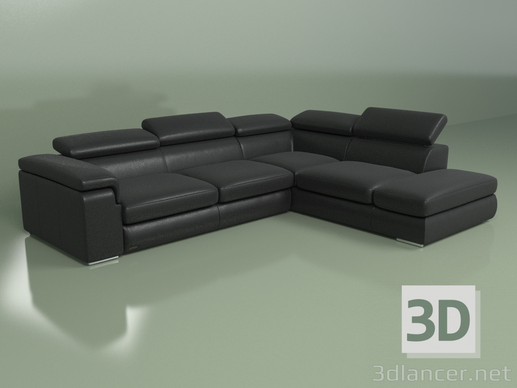 3D Modell Modulares Ecksofa Martin 01 - Vorschau