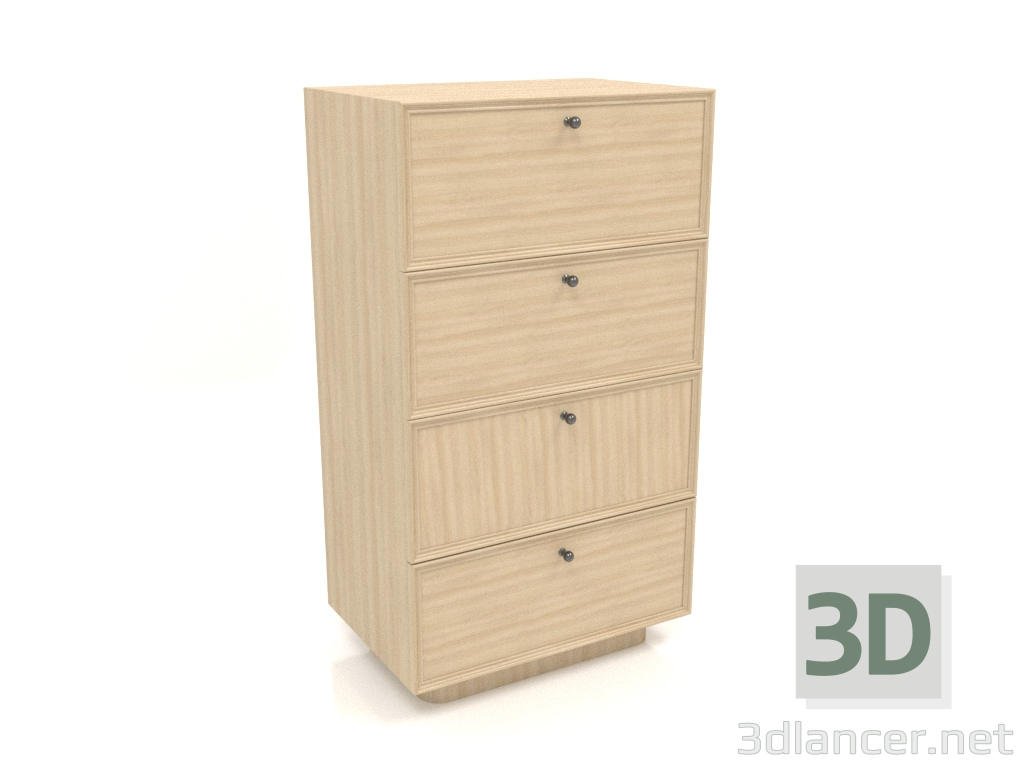 modèle 3D Commode TM 15 (604x400x1074, bois blanc) - preview