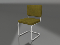 Ridge Rib Brushed Chair (Green)