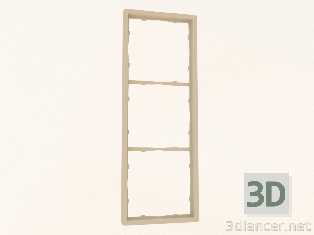 Modelo 3d Moldura 3-a (caxemira fosca, DA21335) R98 - preview