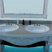 modèle 3D Lavabo antique - preview