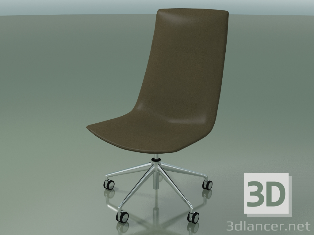 3D Modell Bürostuhl 2114 (5 Rollen, ohne Armlehnen) - Vorschau