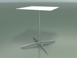 Mesa quadrada 5548 (H 72,5 - 59x59 cm, branco, LU1)