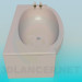 3d model Beige bath - preview