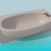 3d model Beige bath - preview