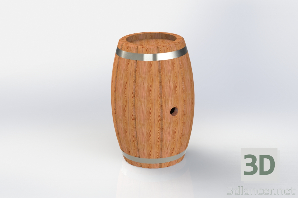 3d model Cañón - vista previa