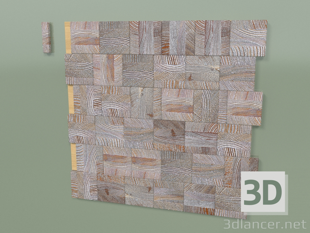 3D Modell Holzplatte Ratina - Vorschau