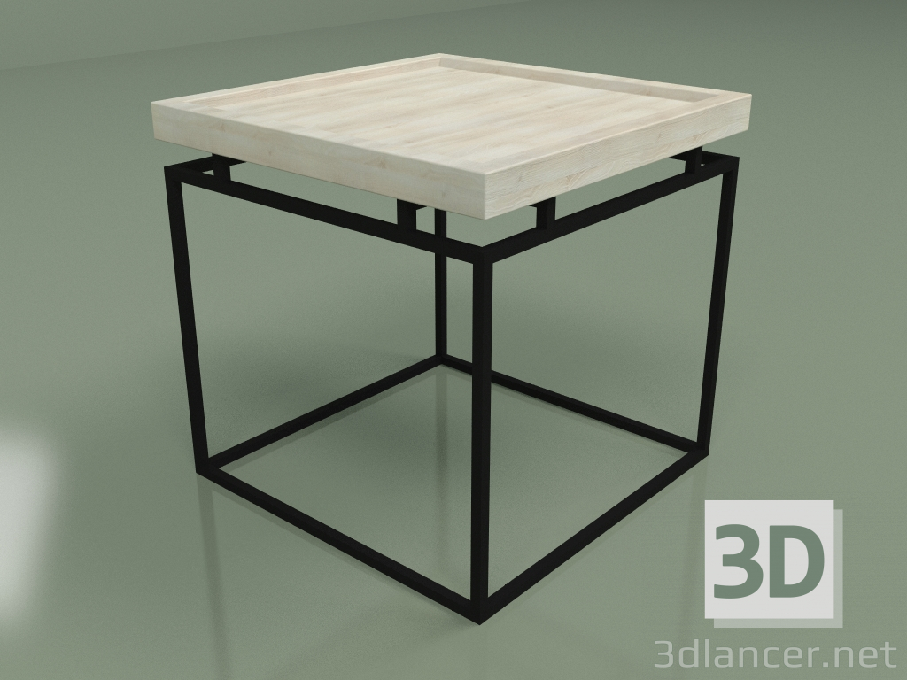 3D Modell Couchtisch Lafe (gebleichte Esche) - Vorschau