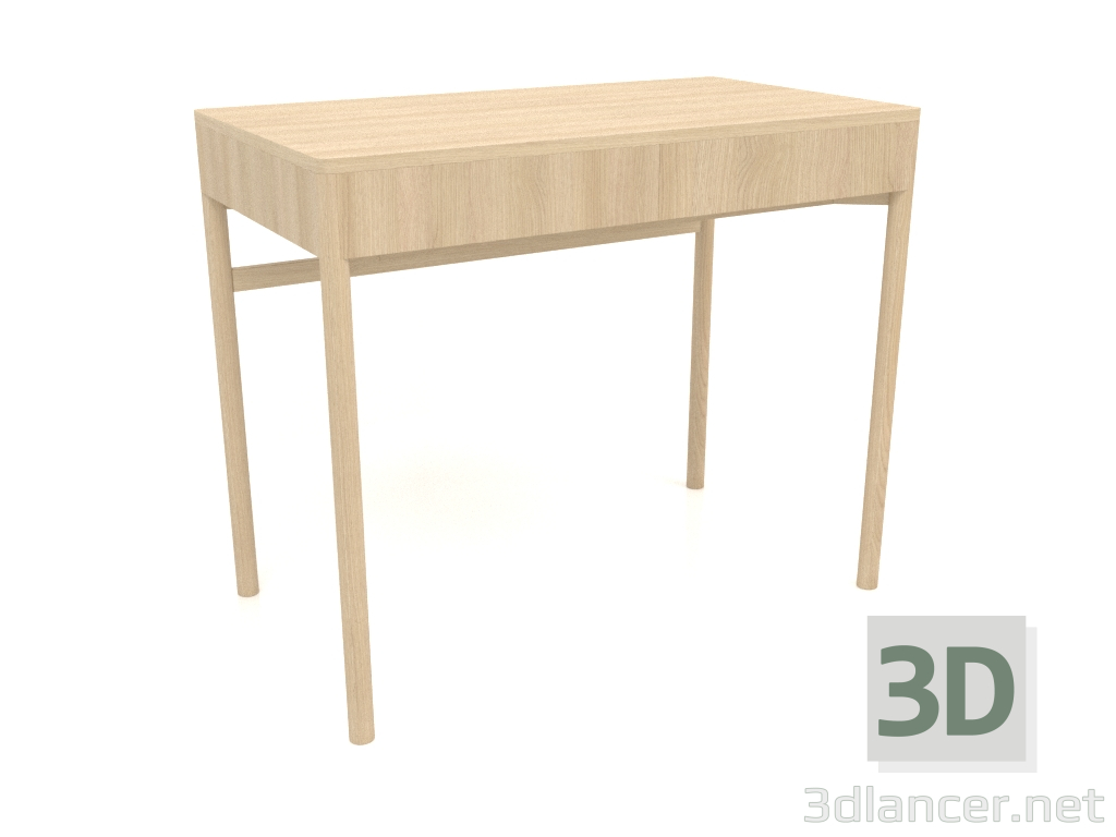 3d model Mesa de trabajo RT 11 (opción 1) (1067x600x891, blanco madera) - vista previa