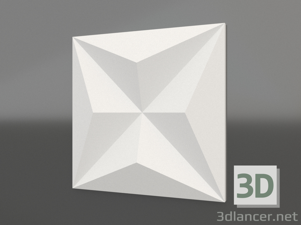 3d model panel 3d M-101 - vista previa