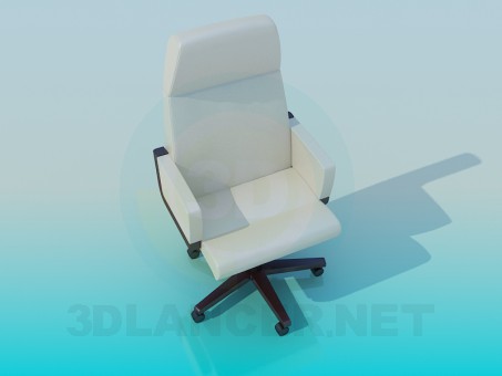 3d model Silla de oficina - vista previa