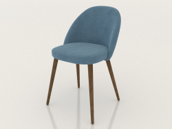 Chaise Shelly (bleu)