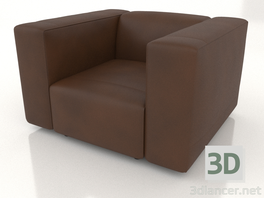 3D Modell Sessel - Vorschau