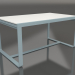 3d model Mesa de comedor 150 (Polietileno blanco, Gris azulado) - vista previa