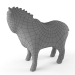 3d model Statuette decorative Horse - preview