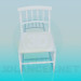 3d model Wooden Chair - preview