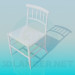 3d model Wooden Chair - preview