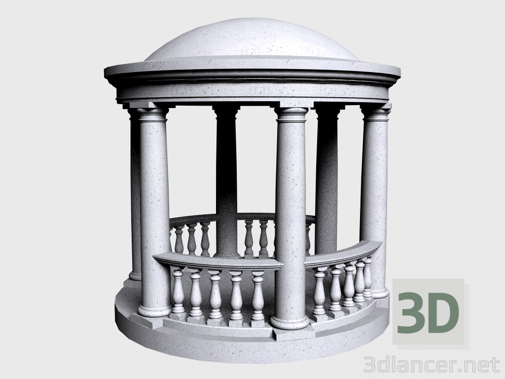 3d model Rotonda (LR330N) - vista previa