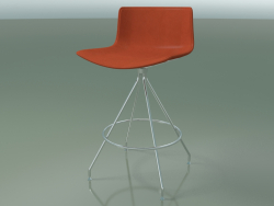 Tabouret de bar 0490 (avec revêtement en cuir amovible)