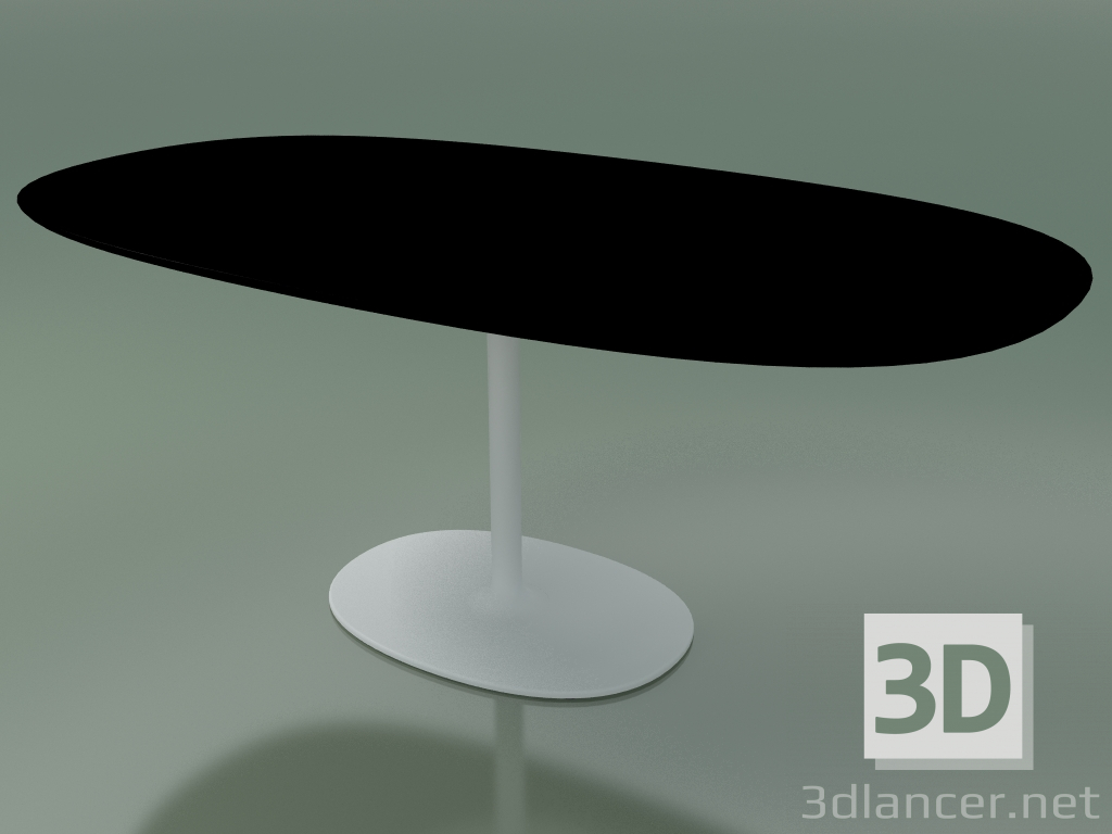 3d model Oval table 0643 (H 74 - 100x182 cm, F02, V12) - preview