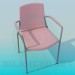 3d model Padded chair - preview