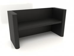 Banco VK 07 (1400x524x750, madera negra)