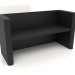 3d model Bench VK 07 (1400x524x750, wood black) - preview