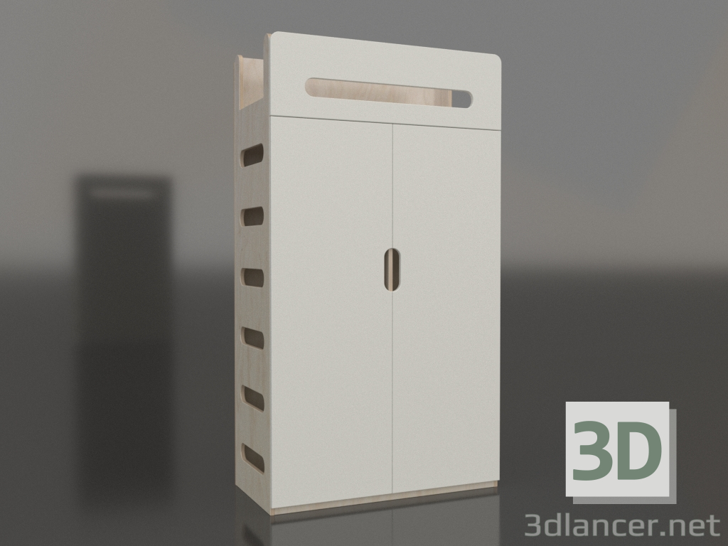 3D Modell Kleiderschrank geschlossen MOVE WD (WWMWD1) - Vorschau